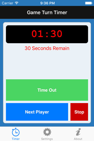 Game Turn Timer - for scrabble - náhled