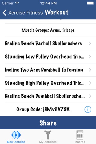 Xercise Fitness screenshot 3