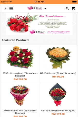 Pink Petal Flora & Gift Boutique screenshot 2