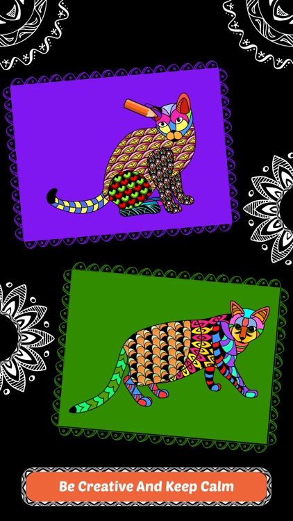 Creative Cats Art Class- Mindfulness Coloring Books for Adults