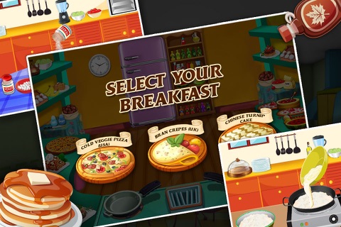 Breakfast Maker Games – kids fun cooking salon game screenshot 3