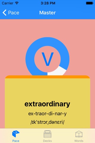 Pace - personal vocabulary flashcard app screenshot 4