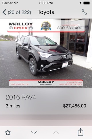 Malloy Automotive Group screenshot 2