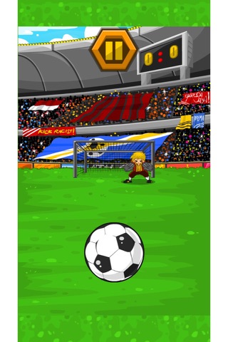足球小将的点球 - 愤怒之极限射门 screenshot 2