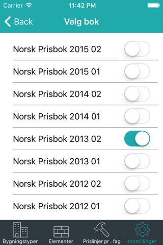 Norsk Prisbok screenshot 3