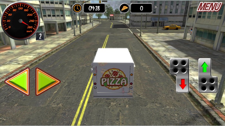 Drive Pizza Delivery Car 3D