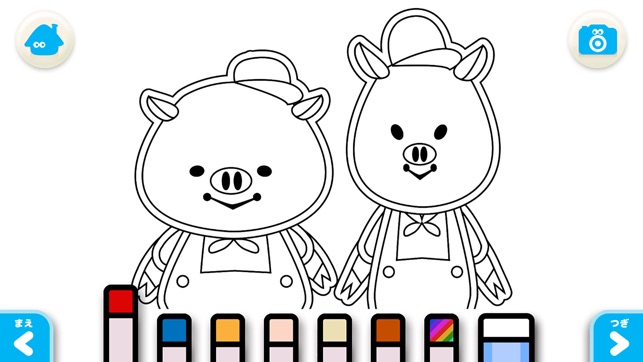 Three Little Pigs (FREE)  - Jajajajan Kids Songs & Coloring (圖5)-速報App