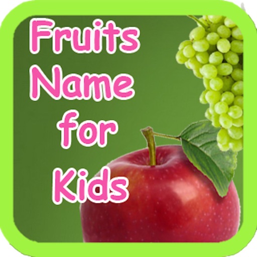 Fruit Name Learning Educational Game for playgroup Kids icon