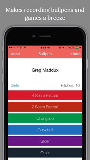 Pitch Cast - Baseball/Softball Pitch Tracker(圖1)-速報App