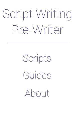 Script Writing Pre-Writer(圖1)-速報App