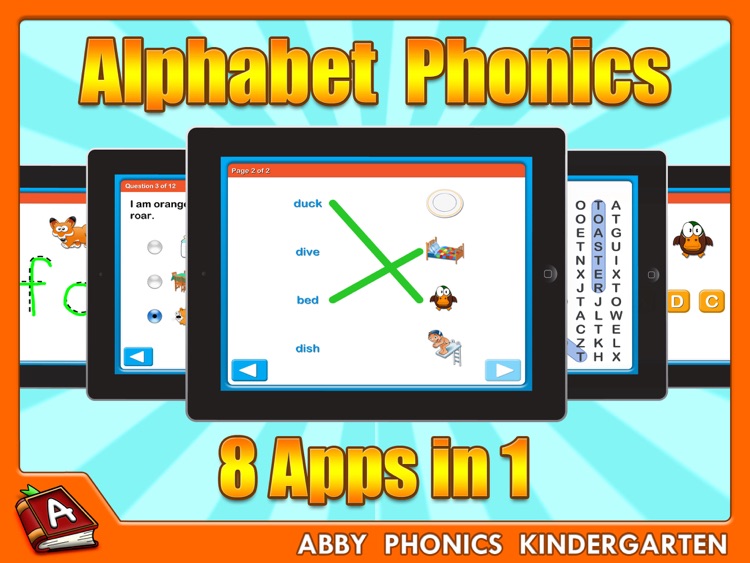 Abby Phonics - Kindergarten HD Free Lite