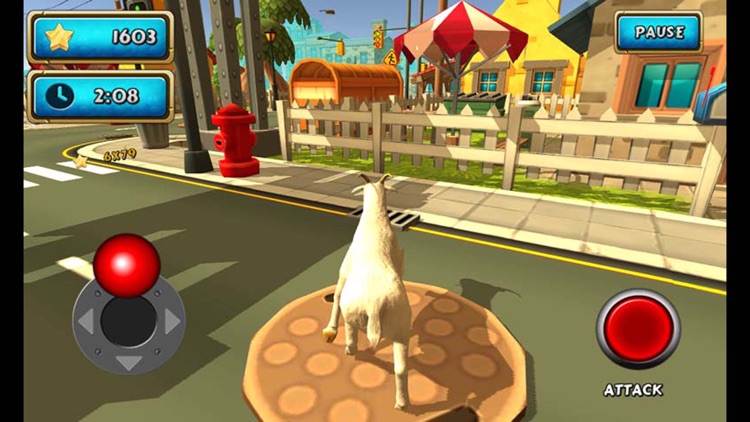 Frenzy Wild Goat Sim Rampage 3D screenshot-4