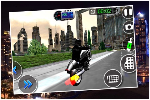 Crime City Police Bike Driver screenshot 2