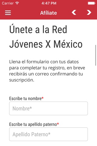 Red Jóvenes x México screenshot 4