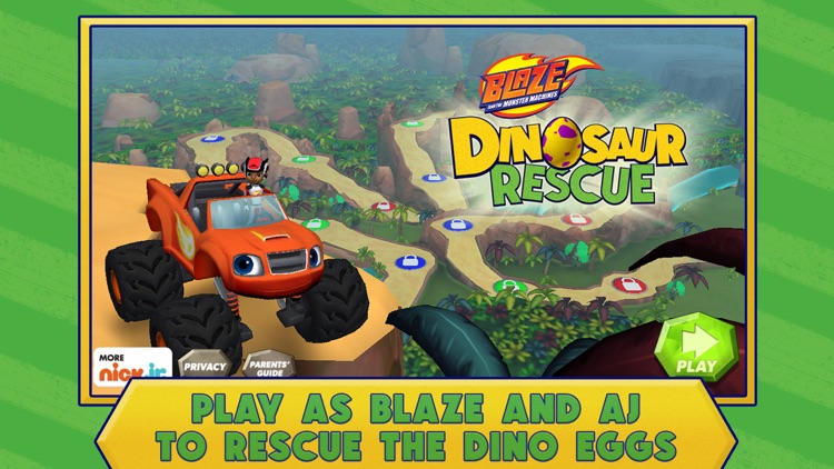 Blaze and the Monster Machines Dinosaur Rescue screenshot-0