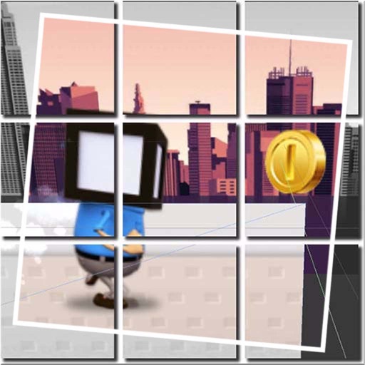 Box Tiles Endless City Runner Icon