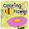 Coloring Flower for kids