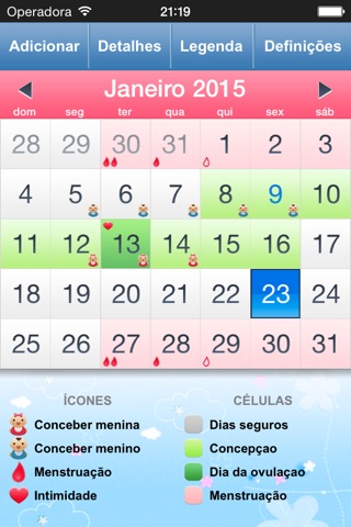 Fertility & Period Tracker screenshot 3