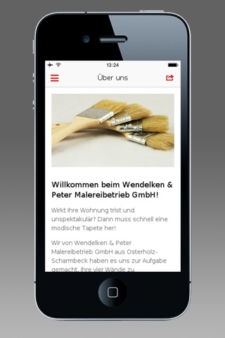 Wendelken&Peter Malereibetrieb screenshot 2