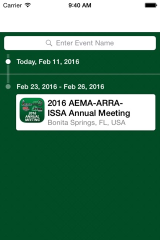 2016 AEMA-ARRA-ISSA Annual Meeting screenshot 2