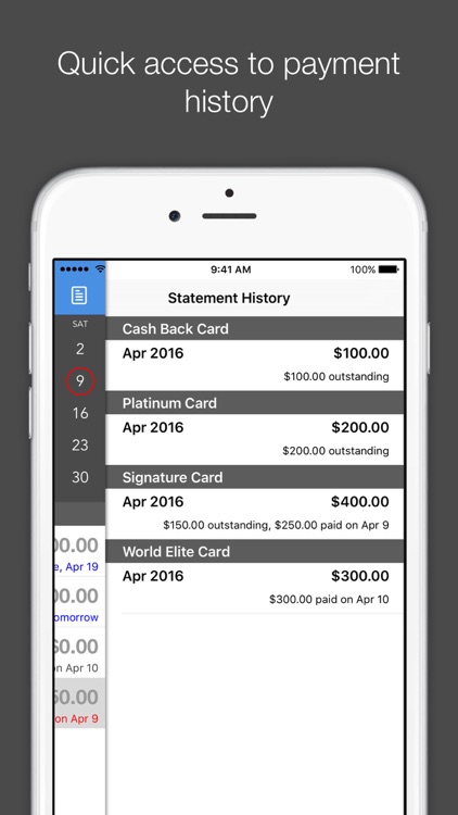 Card Due - Credit Card Bill Tracker screenshot-4