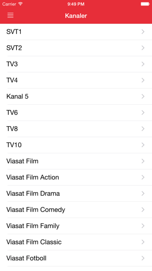 Svensk Gratis TV Guide(圖1)-速報App