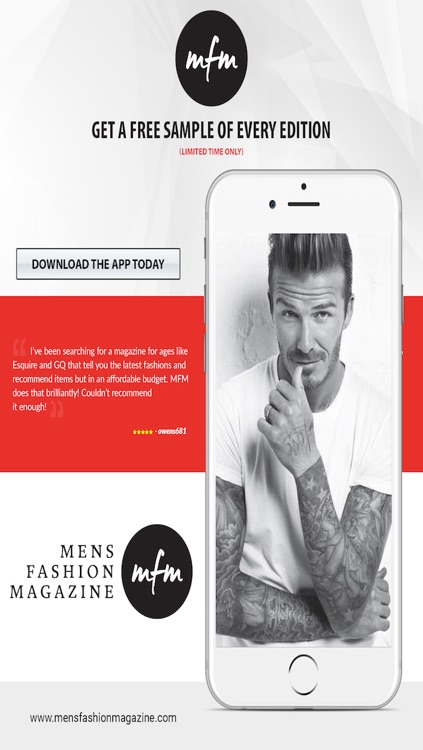 Mens Fashion Magazine screenshot-4