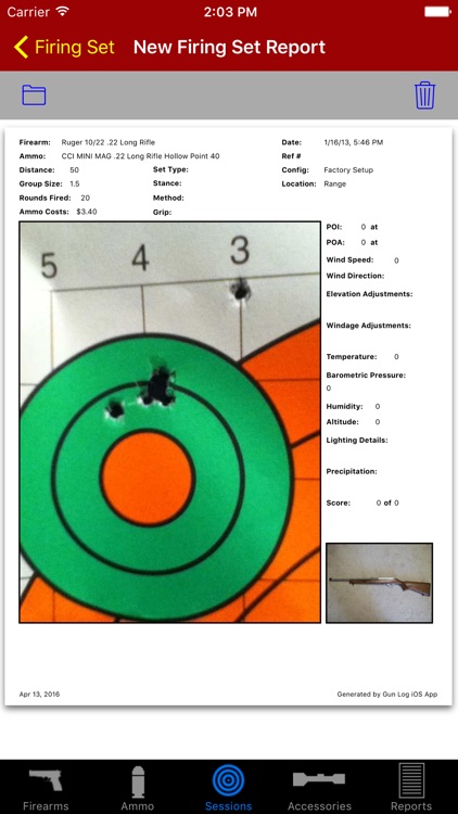Gun Log