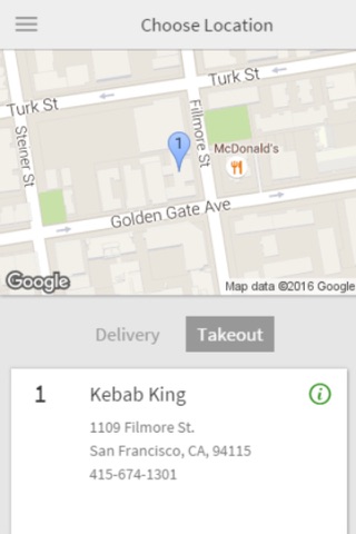 Kebab King Ordering screenshot 2