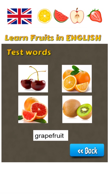 Learn Fruits in English Language