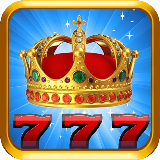 Slots 777 Golden Crown Slots Machine & Poker Games for Everyone Icon