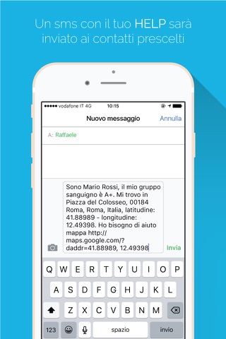 Help Now - send your emergency call easily and receive rescue or first aid screenshot 4