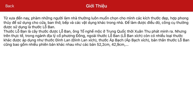 Thước Lỗ Ban Phong Thủy