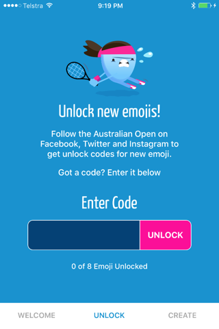 Australian Open Tennis Emojis screenshot 2
