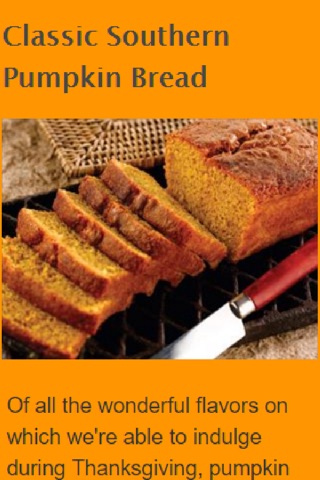 Pumpkin Bread Recipes screenshot 2