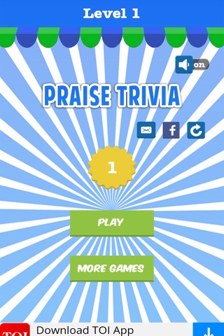 Praise Trivia - Christian Family Games... Praise Saga screenshot 3