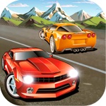 Car Dodge 2D - Real 2 Lanes Car Racing Fun Game