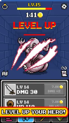 Game screenshot Final Meteor - The JRPG Clicker apk