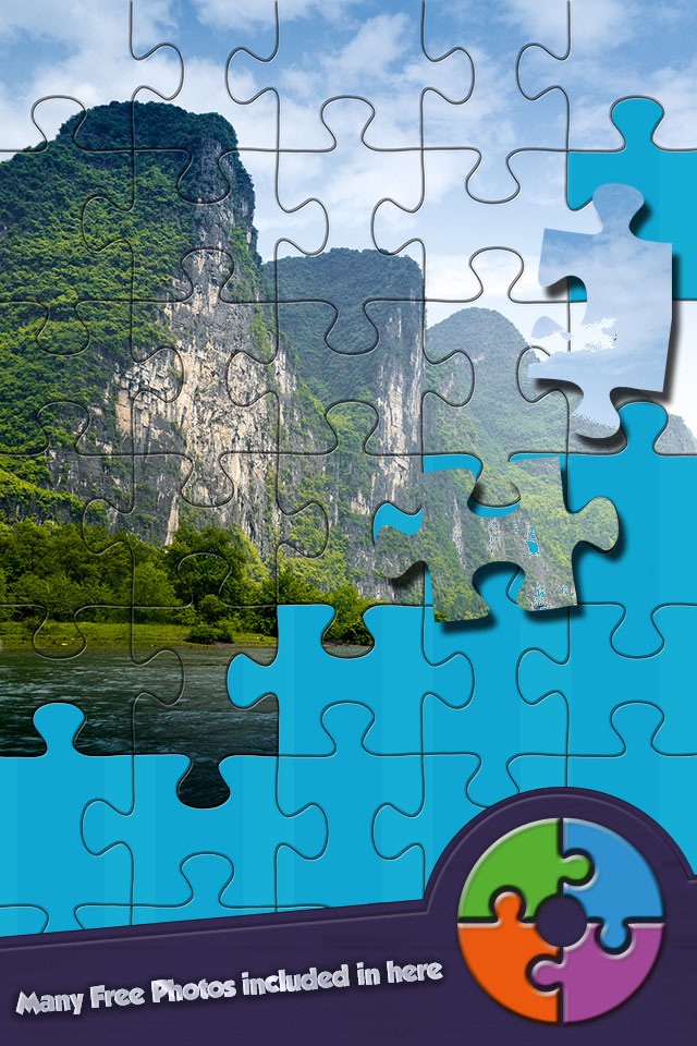 Jigsaw Charming Landscapes HD Puzzles - Endless Fun Activity screenshot 2