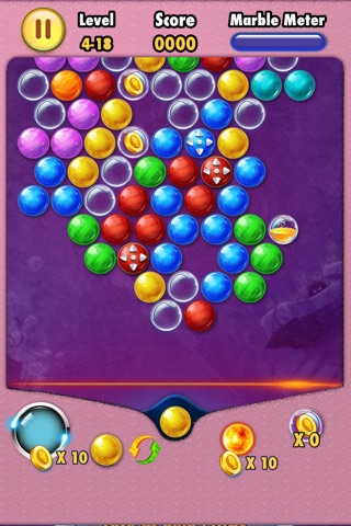 bubble balls pop - shooting games screenshot 2