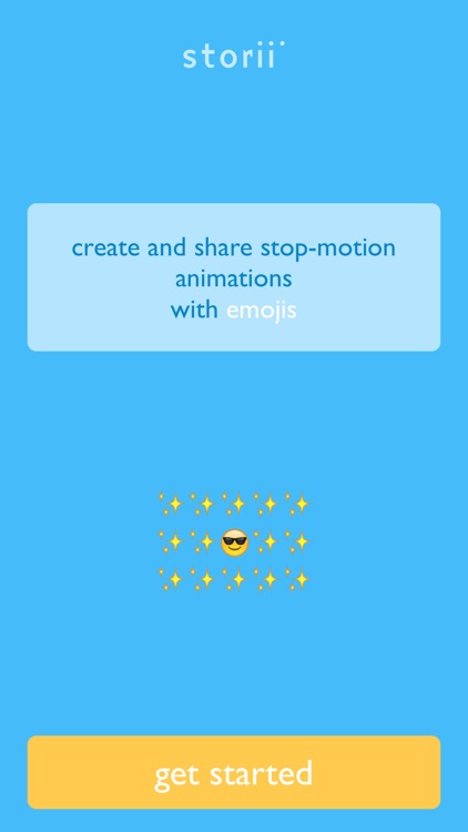 storii - stop motion animation with emojis