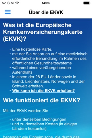 European Health Insurance Card -The official EU app screenshot 2