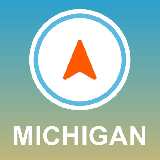 Michigan, USA GPS - Offline Car Navigation icon