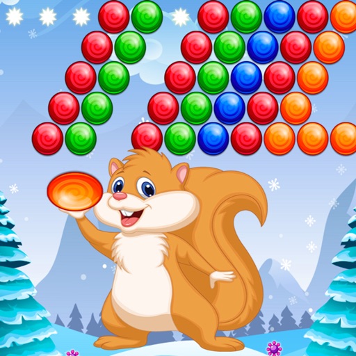 Squirrel Bubble Shooter Free iOS App