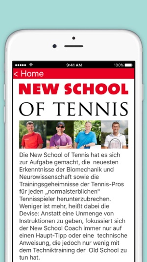 New School of Tennis(圖5)-速報App