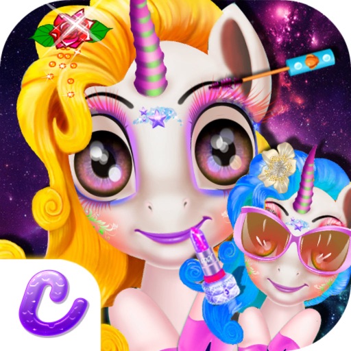 Unicorn Binkie's Secret - Pretty Princess Makeup Salon/Fashion Girls Makeover