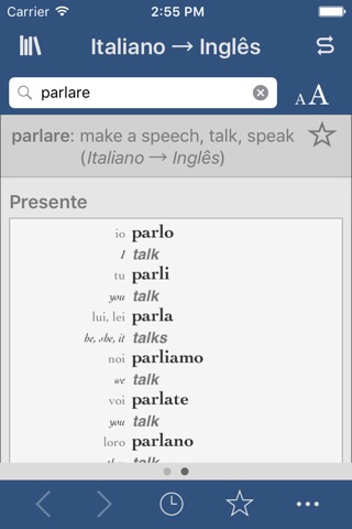 Ultralingua Italian-English screenshot 2