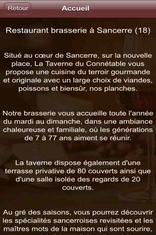 La Taverne du Connétable screenshot 2