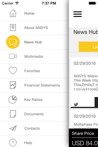 ANSYS IR App screenshot 2