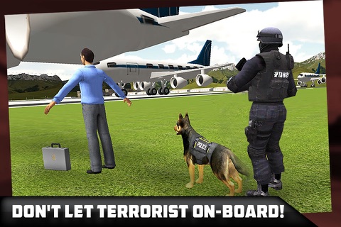 City Police Dog Crime Arrest Rescue Airport Criminal Duty 3D screenshot 4